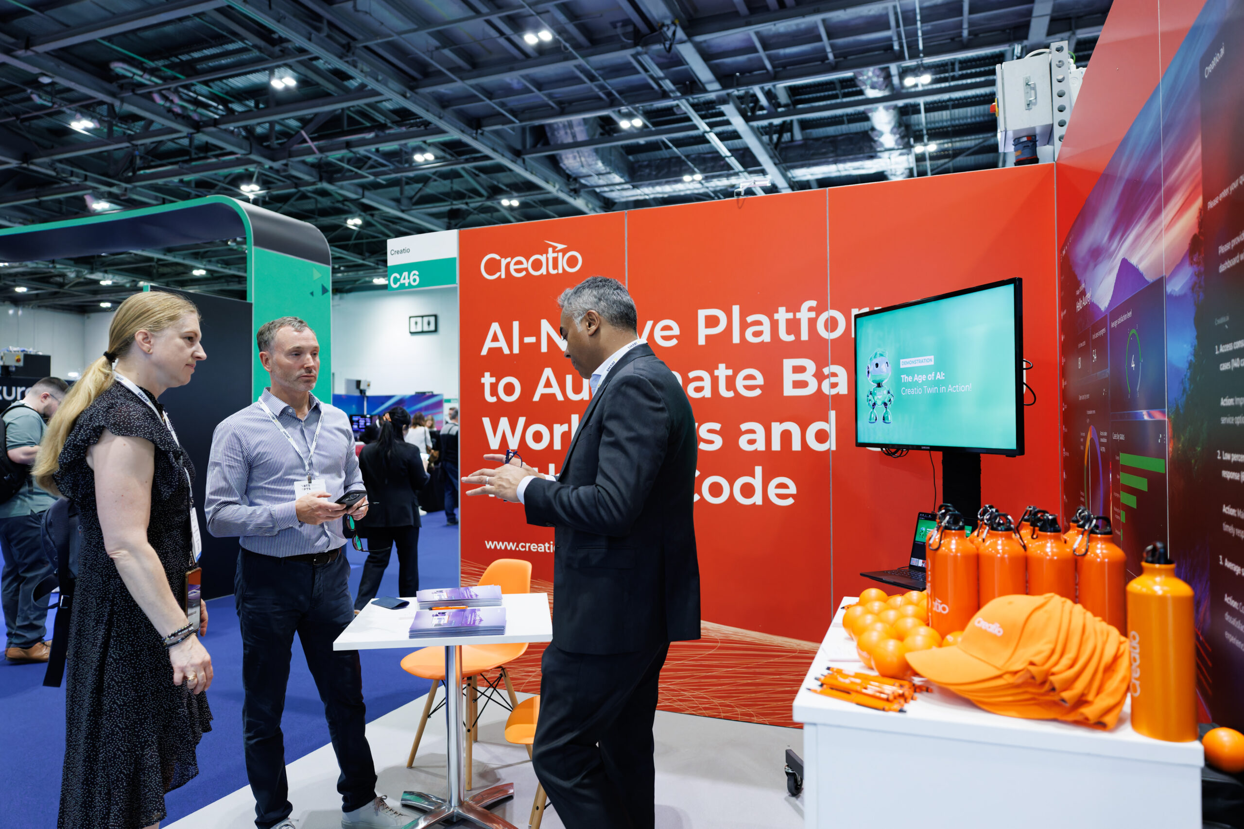 Creatio Stand at Banking Transformation Summit