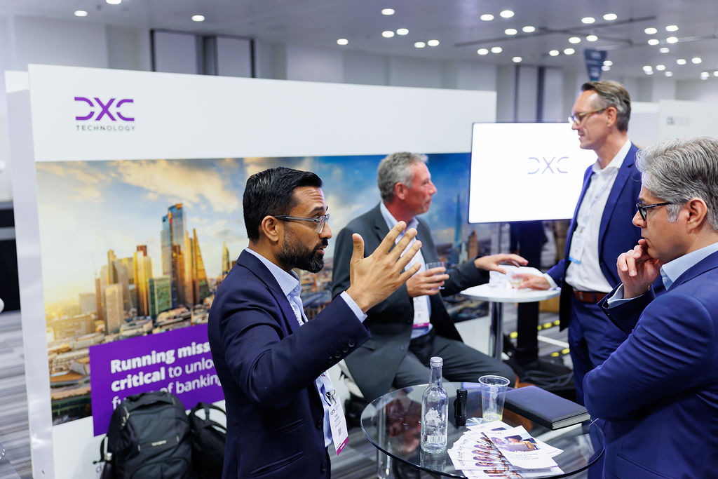 DXC Stand at Banking Transformation Summit