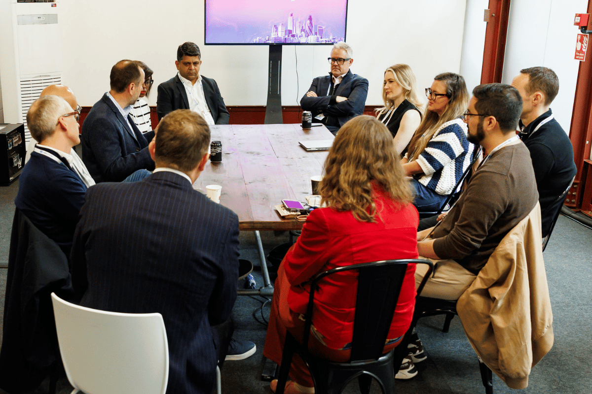 Attendees at Banking Transformation Summit, Tobacco Dock