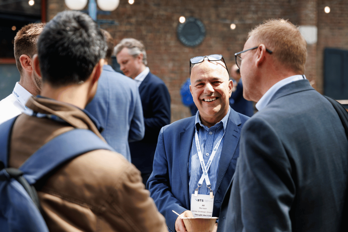 Attendees at Banking Transformation Summit, Tobacco Dock